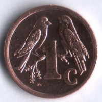1 цент. 1997 год, ЮАР.