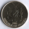 Монета 1 доллар. 2008 год, Намибия.