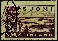 Почтовая марка. "Суоми". 1930 год, Финляндия.