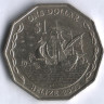 Монета 1 доллар. 2003 год, Белиз.