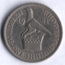 Монета 1 шиллинг. 1951 год, Южная Родезия.