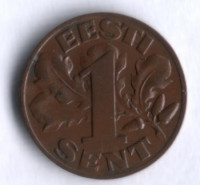 1 сент. 1929 год, Эстония.