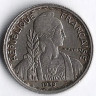 Монета 10 сантимов. 1939(a) год, Французский Индокитай.