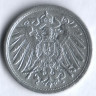 Монета 10 пфеннигов. 1920 год, Германская империя.