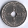 Монета 1 крона. 1949 год, Норвегия.