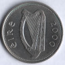 Монета 1 фунт. 2000 год, Ирландия. Миллениум.