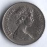 5 центов. 1977 год, Фиджи.