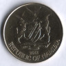 Монета 5 долларов. 2012 год, Намибия.