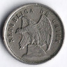 Монета 5 сентаво. 1921 год, Чили.