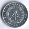 Монета 1 пфенниг. 1987 год, ГДР.