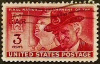 Почтовая марка. "Великая Республиканская Армия". 1949 год, США.