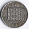 Монета 100 франков. 1956 год, Монако.