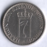 Монета 1 крона. 1953 год, Норвегия.