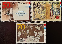 Набор марок (3 шт.). "Выставка почтовых марок FILACENTO". 1984 год, Нидерланды. Набор марок (3 шт.). "Выставка почтовых марок FILACENTO". 1984 год, Нидерланды.