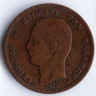 Монета 5 лепта. 1878(K) год, Греция.