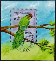 Мини-блок. "Попугаи". 1989 год, Камбоджа.