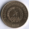 Монета 1 кванза. 2012 год, Ангола.