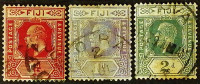 Набор почтовых марок (3 шт.). "Король Георг V". 1912-1936 годы, Канада.
