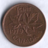Монета 1 цент. 1979 год, Канада.