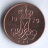 Монета 5 эре. 1979 год, Дания. B;B.