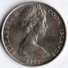 Монета 50 центов. 1973 год, Острова Кука.