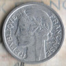 Монета 1 франк. 1957(B) год, Франция.
