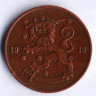 Монета 5 пенни. 1919 год, Финляндия.