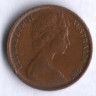 Монета 1 цент. 1967 год, Австралия.