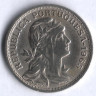 Монета 50 сентаво. 1965 год, Португалия.