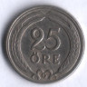 25 эре. 1940 год, Швеция. G.