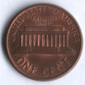 1 цент. 1989(D) год, США.