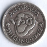 Монета 1 шиллинг. 1942(m) год, Австралия.