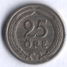 25 эре. 1947 год, Швеция. TS.
