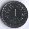 Монета 1 колон. 1994 год, Коста-Рика.