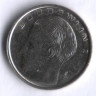 Монета 1 франк. 1993 год, Бельгия (Belgie).