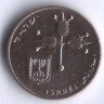 Монета 10 новых агор. 1981 год, Израиль.