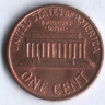 1 цент. 1990 год, США.
