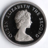 Монета 5 пенсов. 1980 год, Фолклендские острова. Proof.