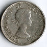 Монета 10 центов. 1964 год, Канада.