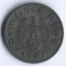 Монета 1 рейхспфенниг. 1941 год (F), Третий Рейх.
