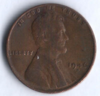1 цент. 1946(D) год, США.