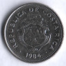 Монета 2 колона. 1984 год, Коста-Рика.