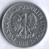 Монета 50 грошей. 1983 год, Польша.