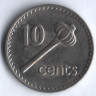 10 центов. 1995 год, Фиджи.