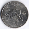25 центов. 2008(D) год, США. Аляска.