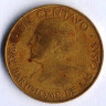 Монета 1 сентаво. 1957(KN) год, Гватемала.