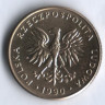Монета 10 злотых. 1990 год, Польша.