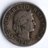 Монета 5 раппенов. 1912 год, Швейцария.