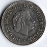 Монета 1 гульден. 1978 год, Нидерландские Антильские острова.