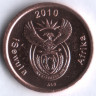 5 центов. 2010 год, ЮАР. (iSewula Afrika).